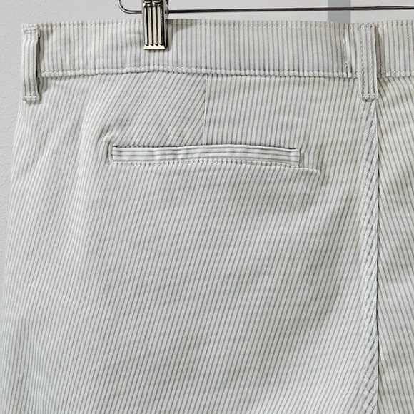 LEVIS striped classic chino shorts blue Sz 18/34w - Picture 5 of 9